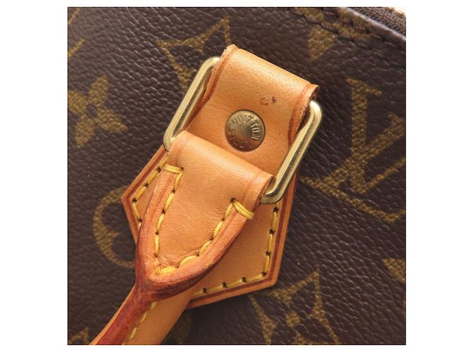 Borsa Louis Vuitton Monogram Alma Marrone - vista 26