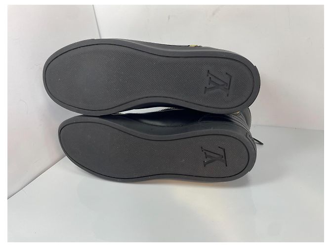 Louis Vuitton High-Top Sneaker Schwarz Leder - Ansicht 10