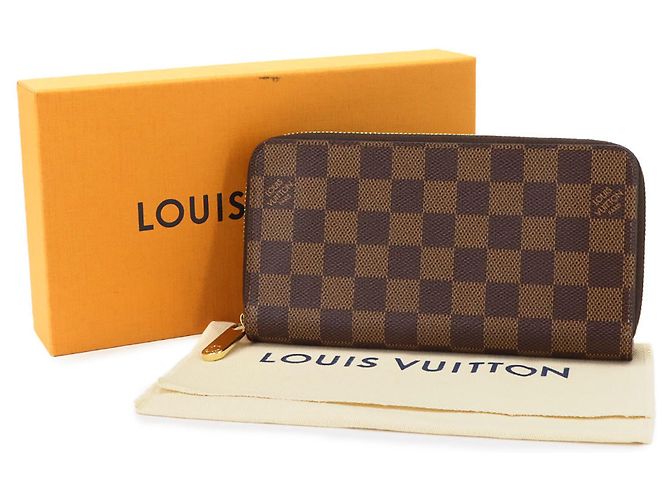 Cartera Louis Vuitton Damier Zippy Rosa Damier ebene - vista 2