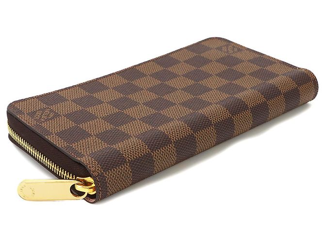 Cartera Louis Vuitton Damier Zippy Rosa Damier ebene - vista 4