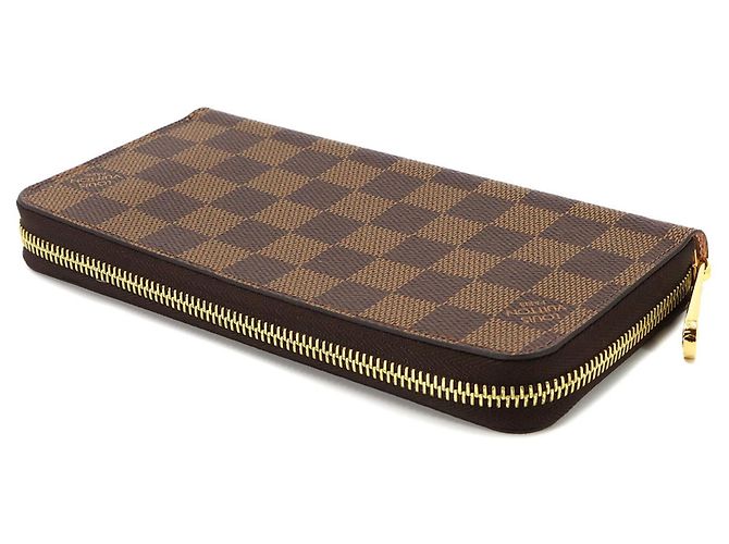 Cartera Louis Vuitton Damier Zippy Rosa Damier ebene - vista 5