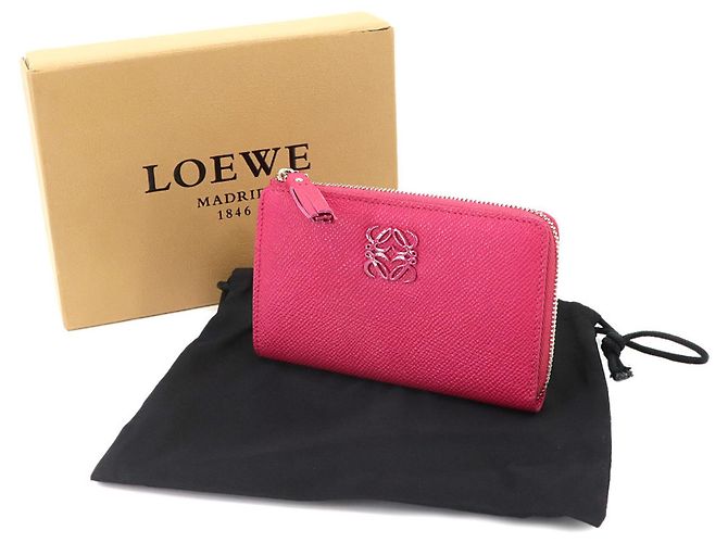 Monedero Loewe Anagram Rosa - vista 2
