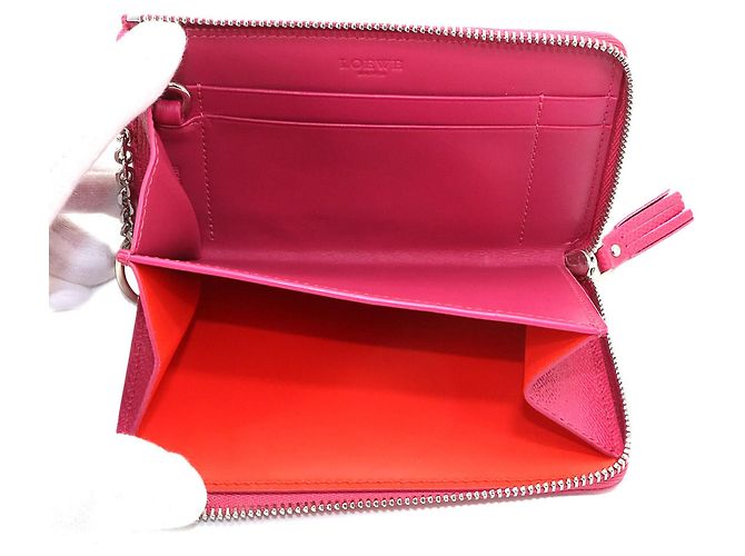 Monedero Loewe Anagram Rosa - vista 6