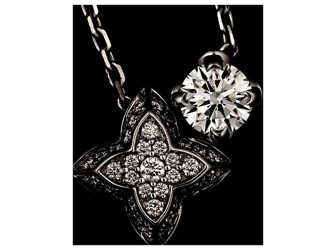 Collana Louis Vuitton Double Round Diamond - vista 7