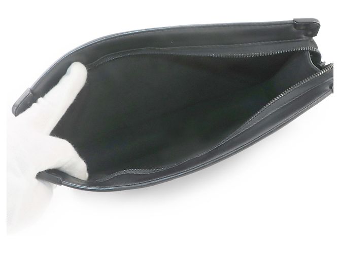 Louis Vuitton Monogram Eclipse Pochette Clutch Monogramma - vista 6