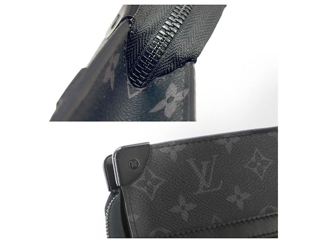 Louis Vuitton Monogram Eclipse Pochette Clutch Monogramma - vista 9