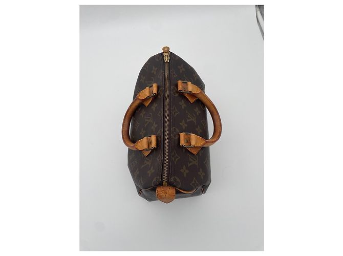 Louis Vuitton Speedy 25 Monogram Castaño Monograma - vista 10