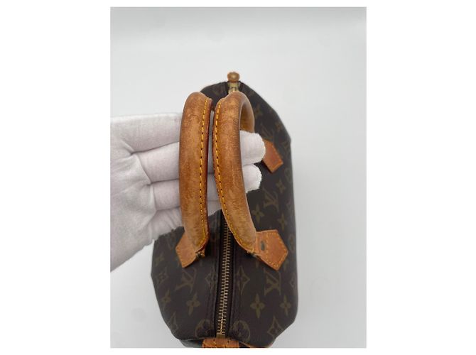 Louis Vuitton Speedy 25 Monogram Castaño Monograma - vista 11