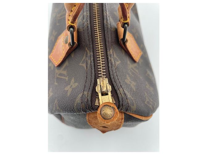 Louis Vuitton Speedy 25 Monogram Castaño Monograma - vista 12