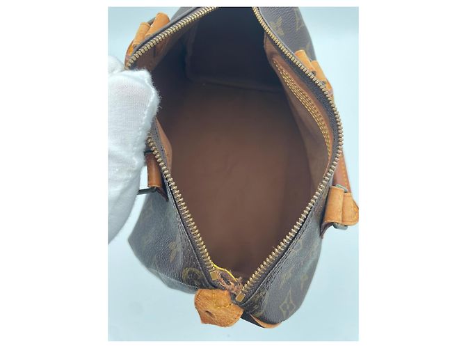 Louis Vuitton Speedy 25 Monogram Castaño Monograma - vista 13