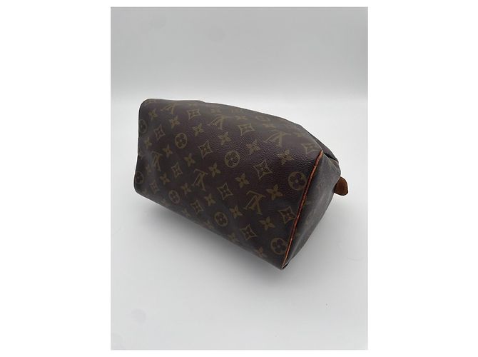 Louis Vuitton Speedy 25 Monogram Castaño Monograma - vista 8