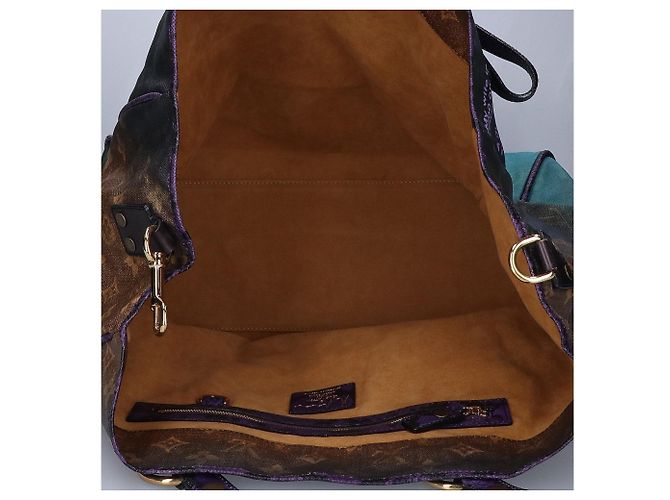 Borsa Tote Louis Vuitton Heartbreak Monogram Jokes in Violet Porpora - vista 6