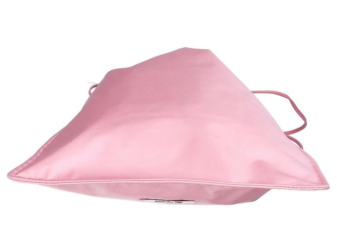 Prada Wish Beuteltasche aus Seiden-Duchesse-Satin Pink - Ansicht 5