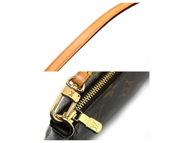 Louis Vuitton Pochette Accessoires Shoulder Bag Marrone - vista 5