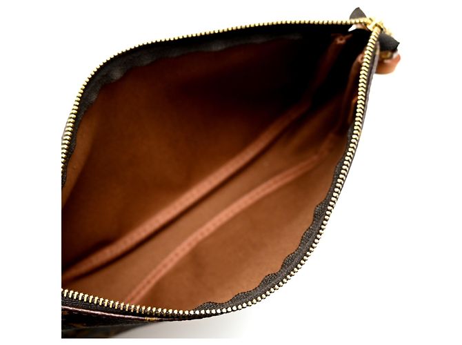 Sac à épaule Louis Vuitton Pochette Accessoires Marron - vue 6