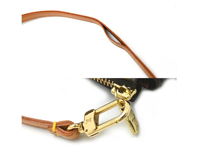 Louis Vuitton Pochette Accessoires Shoulder Bag Marrone - vista 5
