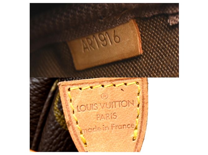 Louis Vuitton Pochette Accessoires Shoulder Bag Marrone - vista 8