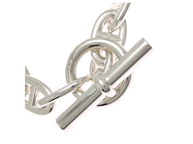 Hermès Bracciale Hermes SV925 Chaine d'Ancre con charm - vista 4