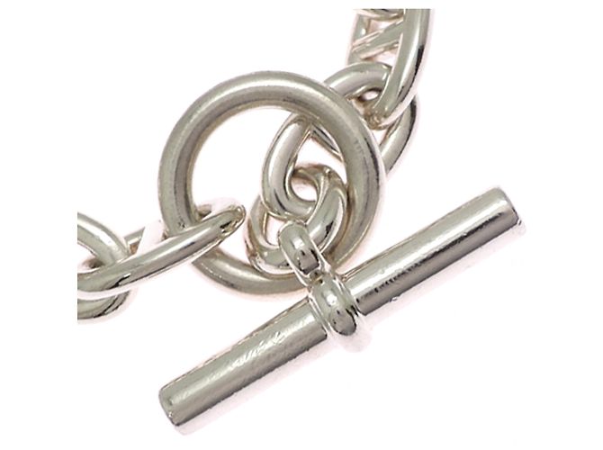 Hermès Bracciale Hermes SV925 Chaine d'Ancre con charm - vista 3
