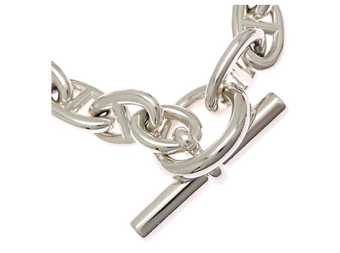 Hermès Bracciale Hermes SV925 Chaine d'Ancre con charm - vista 4