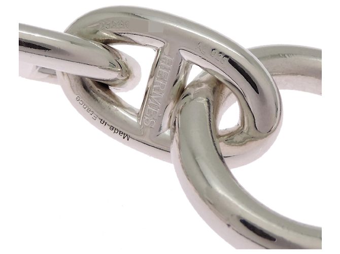 Hermès Bracciale Hermes SV925 Chaine d'Ancre con charm - vista 5
