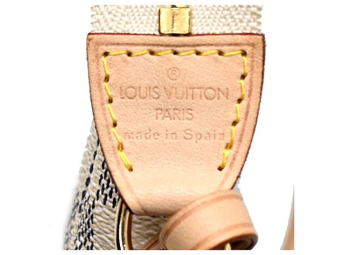 Louis Vuitton Pochette Accessoires Shoulder Bag Weiß - Ansicht 8