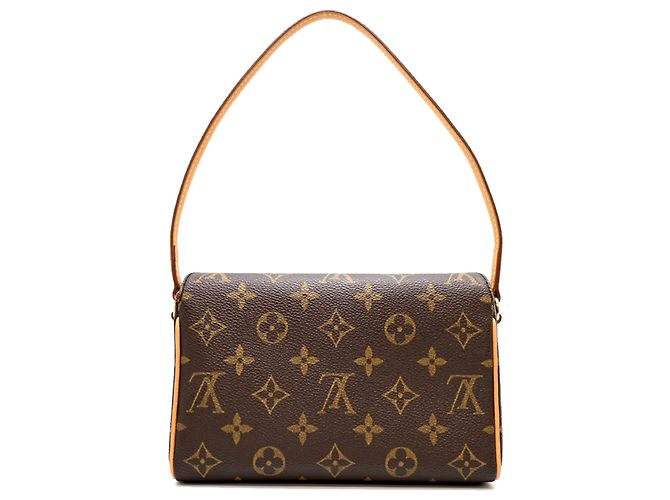 Borsa a tracolla Louis Vuitton Recital da donna Marrone - vista 2