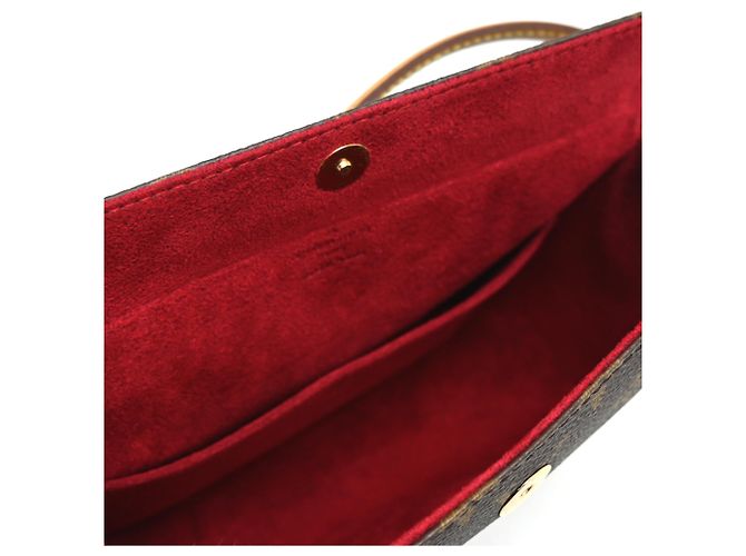 Borsa a tracolla Louis Vuitton Recital da donna Marrone - vista 6