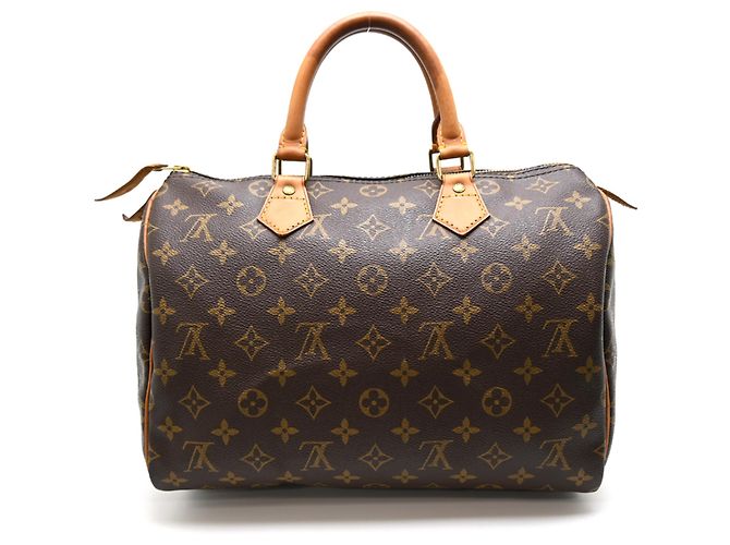 Borsa a mano Louis Vuitton Speedy 30 Marrone - vista 2