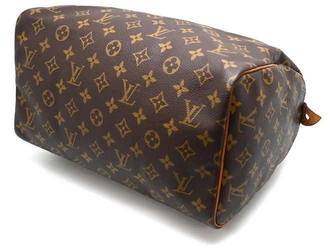 Borsa a mano Louis Vuitton Speedy 30 Marrone - vista 3