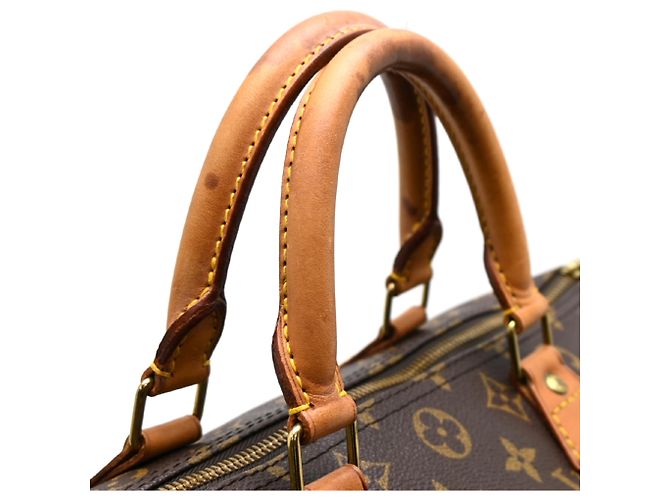 Borsa a mano Louis Vuitton Speedy 30 Marrone - vista 5