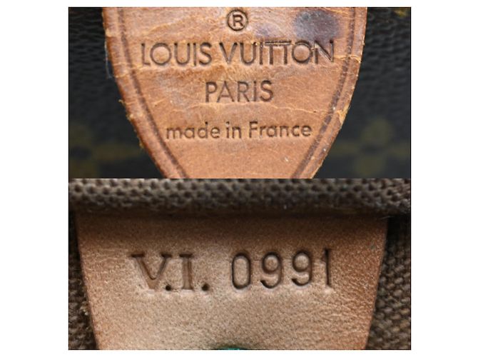 Borsa a mano Louis Vuitton Speedy 30 Marrone - vista 8