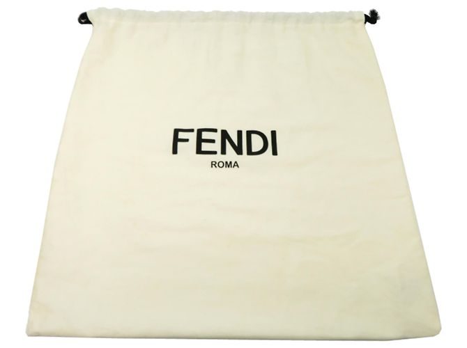 Borsa a spalla Fendi Origami Blu navy - vista 10