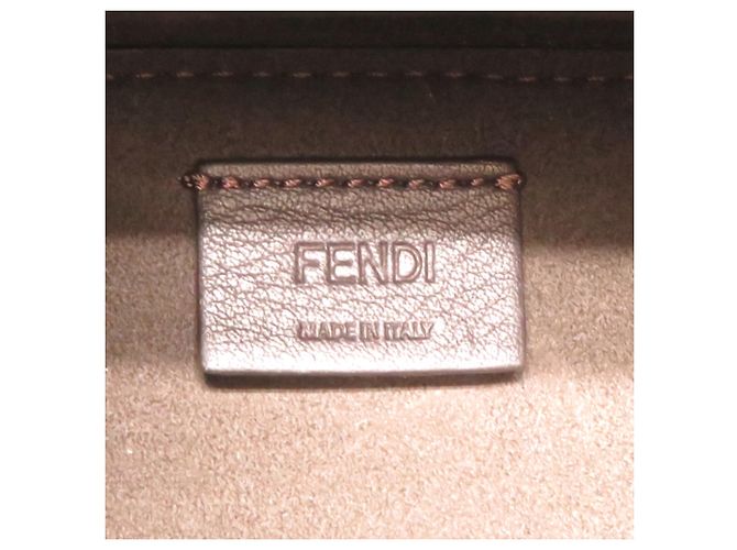 Borsa a spalla Fendi Origami Blu navy - vista 7
