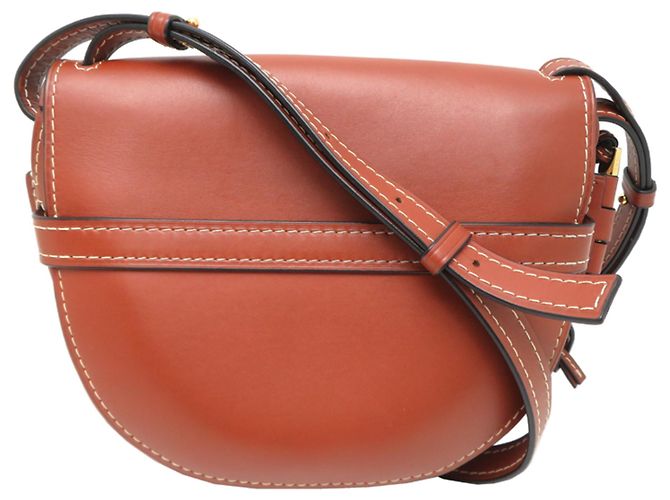 Borsa a tracolla Loewe Gate Small da donna Marrone - vista 2