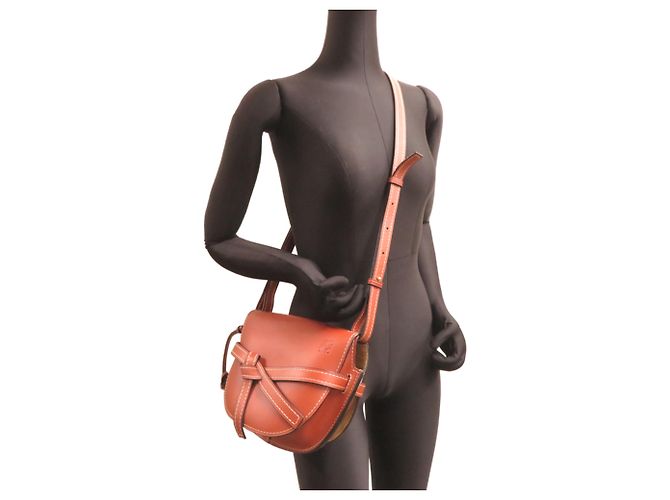 Borsa a tracolla Loewe Gate Small da donna Marrone - vista 8