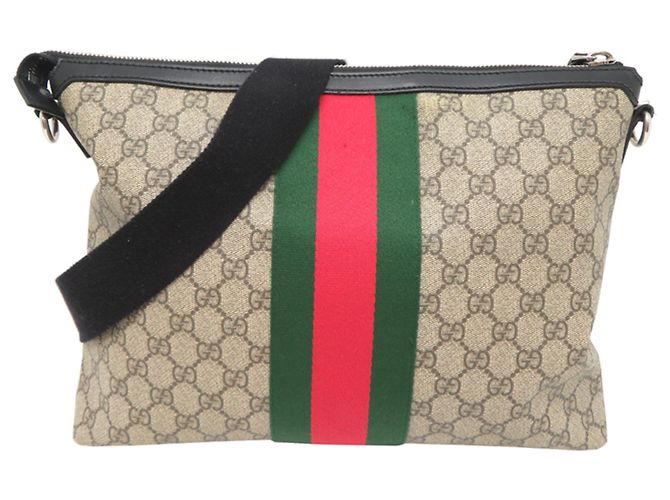 Borsa a tracolla Gucci Sherry Line Beige - vista 2
