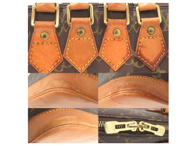 Louis Vuitton Alma Handtasche Braun - Ansicht 10