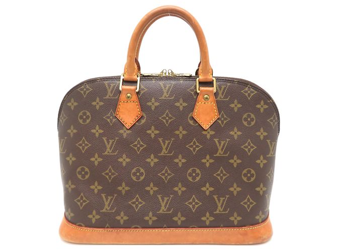 Louis Vuitton Alma Handtasche Braun - Ansicht 2