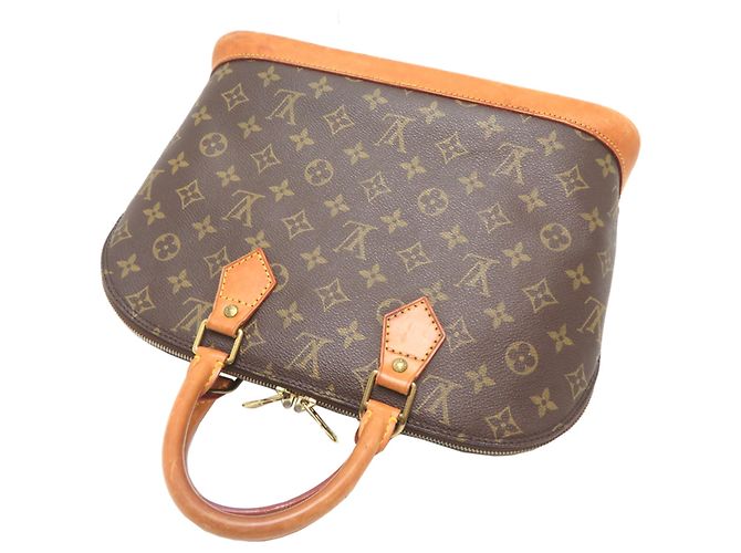 Louis Vuitton Alma Handtasche Braun - Ansicht 4