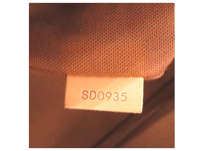 Louis Vuitton Alma Handtasche Braun - Ansicht 8