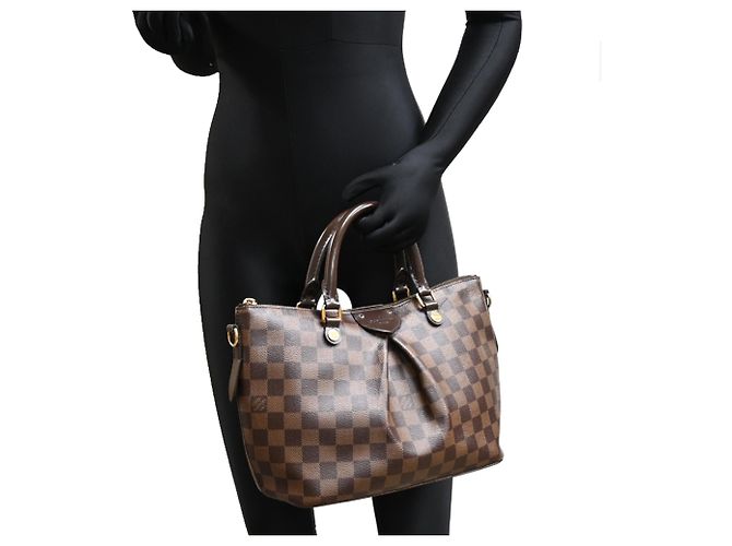 Louis Vuitton Siena PM Handtasche Braun - Ansicht 9