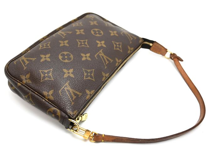 Louis Vuitton Pochette Accessoires Pochette da donna Marrone - vista 4