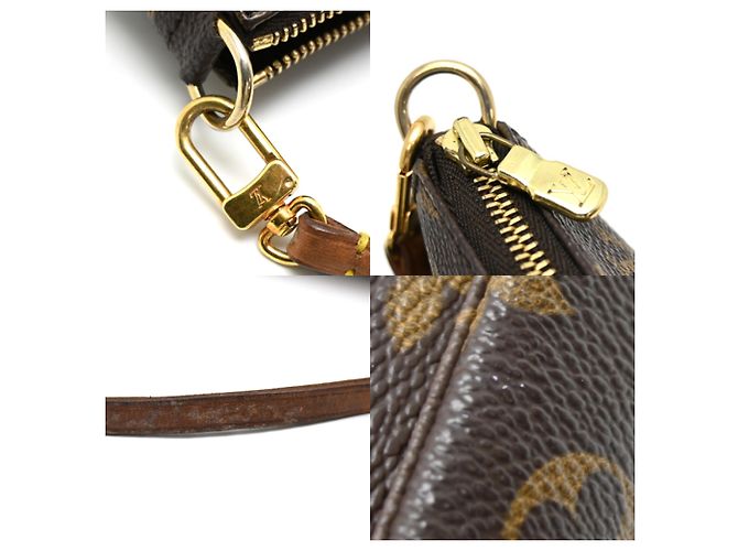 Louis Vuitton Pochette Accessoires Pochette da donna Marrone - vista 7