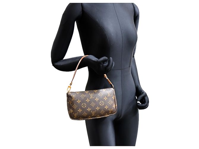 Louis Vuitton Pochette Accessoires Pochette da donna Marrone - vista 9