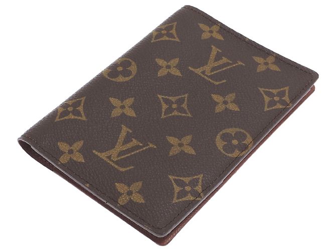 Cover Passaporto Louis Vuitton Monogram Brown Marrone - vista 4