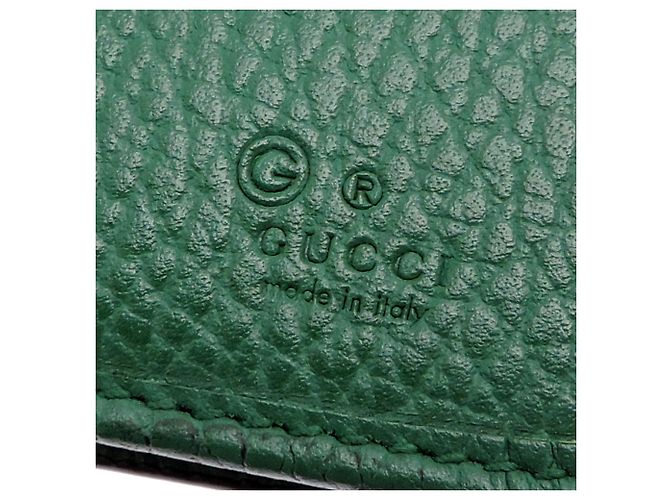 Gucci Interlocking G Black Leather Long Wallet - view 7