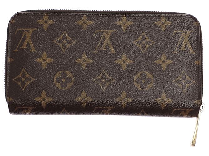 Cartera Zippy Louis Vuitton Castaño - vista 2