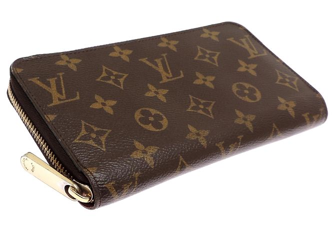 Cartera Zippy Louis Vuitton Castaño - vista 3