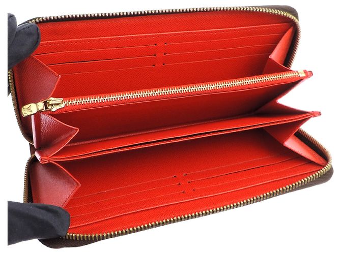 Cartera Zippy Louis Vuitton Castaño - vista 5